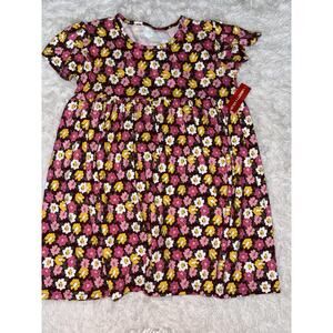 Liberty Valor Girls Sz. XL Floral Design Short Sleeved Dress. Pretty, New W/tags